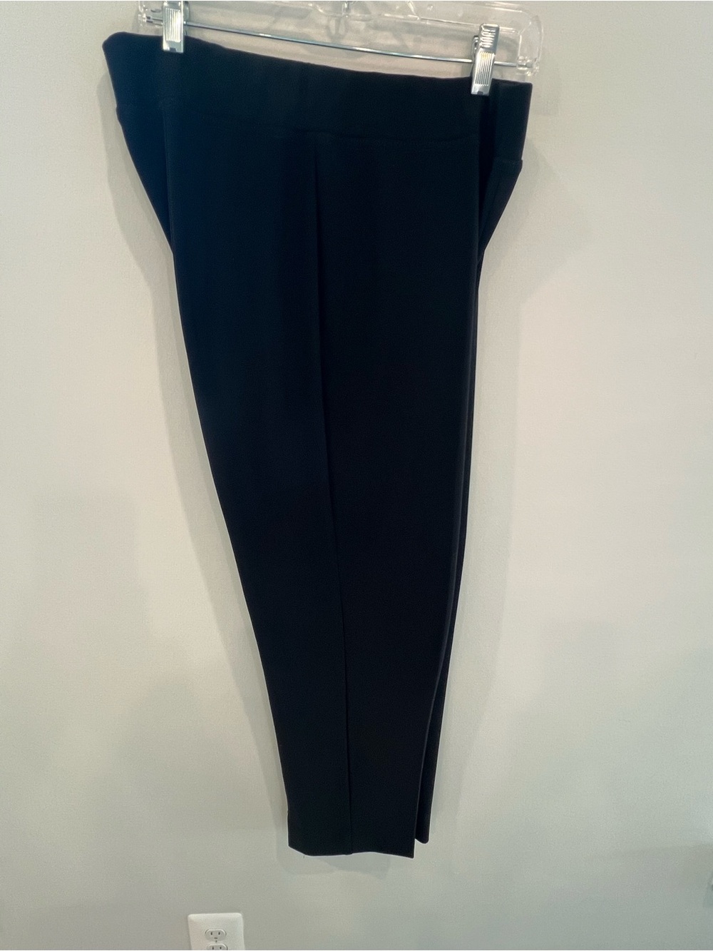 Joseph Ribkoff Black Straight-Leg Ponte Pants